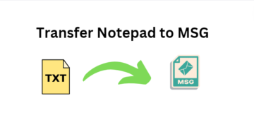 transfer notepad to msg
